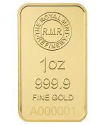 Royal Mint Goldbarren UK